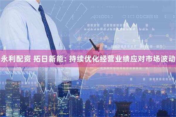永利配资 拓日新能: 持续优化经营业绩应对市场波动